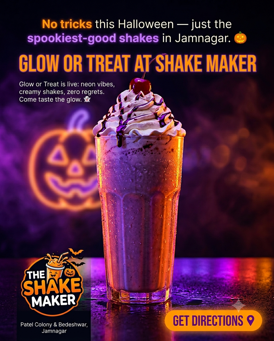 AI-generated 'Glow or Treat' Instagram post